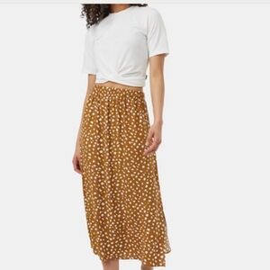 Tentree EcoWoven Crepe Skirt EUC XL